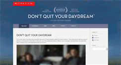 Desktop Screenshot of dontquityourdaydream.com